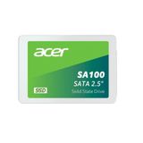 Acer SA100 120GB 2.5" SSD Harddisk 560-500MB-S (Kdo)