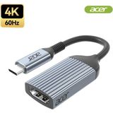 Acer Type-C To Hdmı 4K/60Hz Ultra Hd HDMI Görüntü Aktarım Dönüştürücü Adaptör Ce Lisanslı Metal Sağlam Orjinal