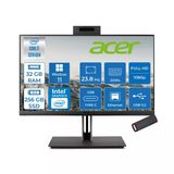 Acer Veriton 4000 Vz4714gt Intel Core I7 13700 32Gb Ram 256Gb Ssd Windows 11 Pro Uhd Graphics 23.8" Yükseklik Ayarı, Pivot, Vesa Desteği Fullhd All In One Dqr03em00gp16 + Zetta Flash Bellek