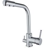 Aceser Roka 43 2010 0827 Mix Kuğu Çift Çıkışlı Arıtmalı Mutfak Bataryası
