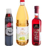 Acetum Sirke Paketi Beyaz Şarap Sirkesi, Balsamik Glaze Sosu, Kırmızı Şarap Sirkesi - 1,9 lt