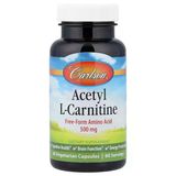 Acetyl L-Carnitine Free-Form 500 mg 60 Serving
