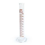 Achem 100ml Cam Mezür Uzun Form Kırmızı Skala