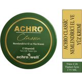 Achrowell Classic 175 ml Nemlendirici El ve Yüz Kremi