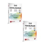 Açı Yayınları 3D TYT Simülasyon Sosyal Bilimler + Fen Bilimleri 15 Adet Denemeleri / 2 KİTAP SET - Video Çözümlü