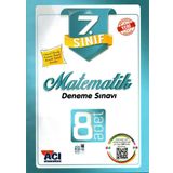 Açı Yayınları 7. Sınıf Matematik 8 Adet Deneme Sınavı