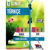 Açı Yayınları 7. Sınıf Türkçe Tut Sakla Çek Çöz
