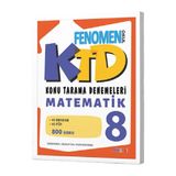 Açı Yayınları 8.Sınıf Fenomen LGS KTD Matematik Konu Tarama Denemeleri / 40 Deneme 40 Föy