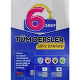 Açı Yayınları Açı 6.Sınıf Tüm Dersler Soru Bankası Ciltsiz Kitap 225 Sayfa Türkçe 2023 Yayınları
