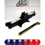 Acik Auto Parts 1.5 Ton Cırcırlı Hidrolik Araba Kaldırma Krikosu Akord Tipi Güçlü Performans - Siyah