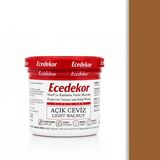 Açık Ceviz Ecedekor Ahşap Dolgu Macunu Bardak (200Gr)