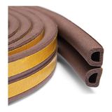 Açık Dükkan Kapı Pencere Kauçuk Izolasyon Bandı / Fitili Kahverengi 2x5=10 m