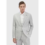 Açık Gri Zeroweight Slim Fit Yün Karışımlı Takım Elbise - 50 - 6 Drop