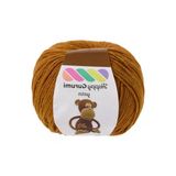 Açık Kahverengi Amigurumi Örgü İpi, 50Gr 130M Uzunluğunda
