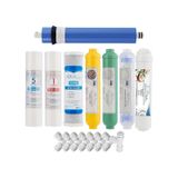 Açık Kasa Su Arıtma Cihazı 8li Filtre Seti Standart Membran Set