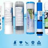 Açık Kasa Su Arıtma Cihazı Kartuşlu 5 Li Filtre Seti