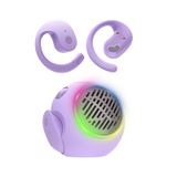 Açık Kulak Kulaklıkları Kulak Üstü Kulaklıklar Çocuklar için Kablosuz, Su Geçirmez Küçük Mini Taşınabilir Bluetooth Hoparlör, Kulakiçi OWS Asılı Kulaklık Hava Kemik İletim Kulaklıkları 5.4 Bluetooth