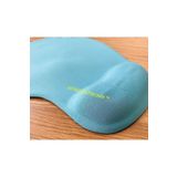 Açık Mavi Kaliteli Bilek Destekli Silikonlu Jel Oyuncu Kaydırmaz Mouse Pad Ped