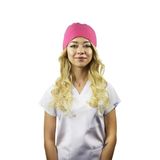 Açık Pembe Doktor Hemşire Hastane Medikal Aşçı Cerrahi Bone B129