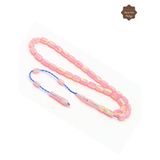 Açık Pembe Opal Taşlı Kapsül Kesim Sistem Püsküllü Doğal Taş Tesbih 201025694