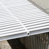Açık Yüzme Havuzu Drenaj Izgarası 10 adet - 18x100CM Taşma Oluğu Filtresi, Eklenebilir Avlu ve Yürüme Yolu Koruması - Çiftlikler ve Havuzlar için Dayanıklı Drenaj Çözümü