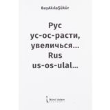 Açıklamalı Rusça Sözlük