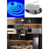 Aciko 3 Çipli Mavi Şerit LED 10 METRE+12V Trafo Kuruluma Hazır Set