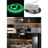 Aciko 3 Çipli Yeşil Şerit LED 4 Metre + 12V Adaptör Kuruluma Hazır Set