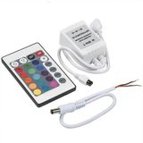 Aciko Bilgisayar Masası Için Rgb 10 Metre Adaptörlü 24 Tuşlu Kumandalı Şerit LED Hazır Set