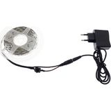 Aciko Kırmızı 5 Mtr 3 Çipli Şerit LED Set 12V Anahtarlı İç Mekan Aydınlatma