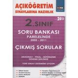 Açıköğretim Sınavlarına Hazırlık 2. Sınıf Soru Bankası Paralelinde 2005 - 2011 Çıkmış Sorular