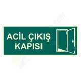 Acil Çıkış Kapısı Levhası