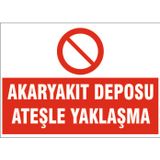 Acil Çıkış Kapısı Önüne Malzeme Konulması Yasaktır, İsg Uyarı Levhası