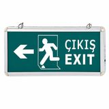 Acil Çıkış Levhası LED Exit Yönlendirme Armatürü 220V Acil Aydınlatma Şarjl