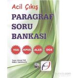 Acil Çıkış Paragraf Soru Bankası - Ahmet Taş
