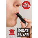 Acil Durum İmdat Düdüğü – Metal Gövde, Anahtarlık Özellikli Kamp, Balıkçılık, Yürüyüş İçin ATSN-X16YT0339