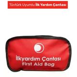 Acil Müdahale Ev Iş Yeri Araba Okul Deprem Ecza Ilk Yardım Bez Çantalı Set