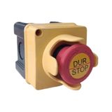 Acil Stop 40 Mm 1 Nc Kalıcı Mantar Acil Buton Koruma Kutulu
