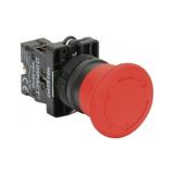 ACİL STOP BUTON - 40MM KAFA - PLASTİK
