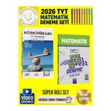 Acil Tyt Matematiğin İlacı 12 Deneme+Çap Tyt Matematik 12X40 Deneme+Kalem