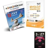 Acil Tyt Matematiğin Ilacı Matematik Denemeleri+Biyotik Tyt Biyoloji Biyotik 60 x 6 Denemeleri