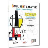Acil Yks Ayt Acil Matematik Limit, Türev, İntegral 30X10 Deneme Çözümlü Acil Yayınları