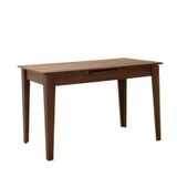 Açılır Mutfak Masası - Koyu Ceviz (Oslo Ceviz) 120-150x75x70 cm