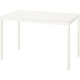 Açılır Yemek Masası, Beyaz, 4-6 Kişilik, 120/180X74 cm - 1/100 Toz Ceviz - 180 x 74 cm
