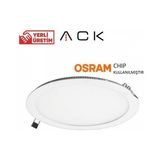 Ack 15W 6500K Slim Panel LED Beyaz