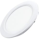 Ack 18 W Sıva Altı Yuvarlak Led Panel Armatür 3000K Günışığı Beyaz kasa