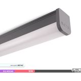 Ack 18W 6500K Beyaz LED Bant Etanj Armatür 61 cm Dış Mekan İçin Güçlü Aydınlatma ve Toz Su Koruma - 6500K - Beyaz