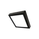 Ack 18W Sıvaüstü Kare LED Panel Armatür Siyah Gövde Ilık Beyaz 4000K AP04-01811