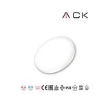 ACK 24W CCT Üç Renk Ayarlanabilir Yuvarlak Sıva Üstü / Sıva Altı LED Panel - Beyaz Kasa