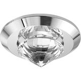 Ack 2W LED Kristal Spot Krom 6500K
